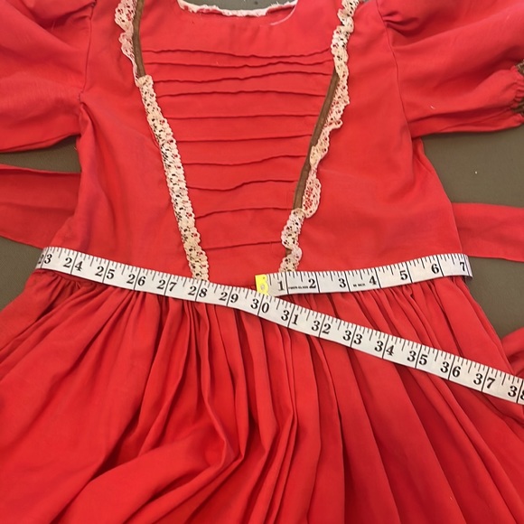 FOLKLORIC BEAUTIFULL Ruffled Girls DRESS - Picture 13 of 13